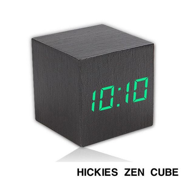 인테리어소품 진동반응 LED 탁상 알람시계 ZEN CUBE