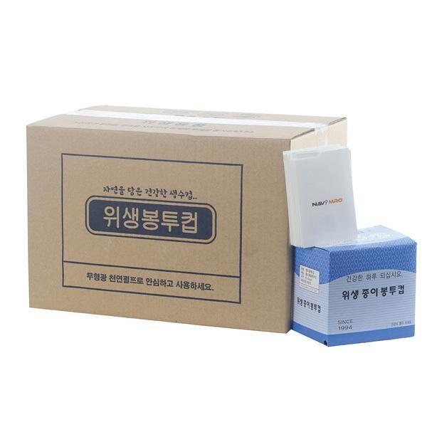 위생종이봉투컵-1BOX 250매x16PK