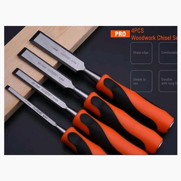 목공끌 세트 4Pcs SET 6 13 19 25 전장 255-270