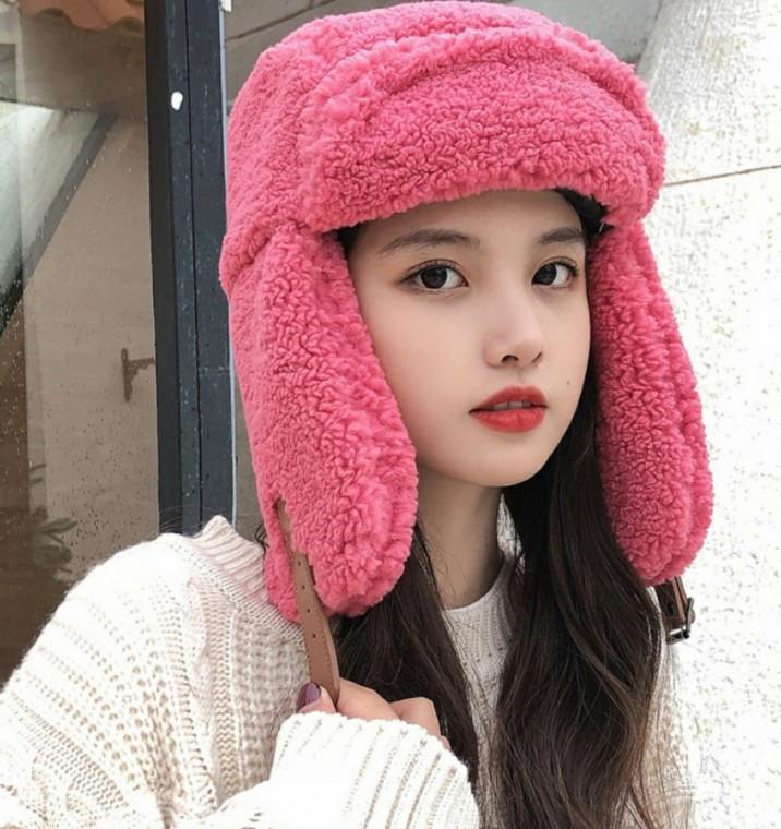겨울 뽀글이 군밤모자 항공모자 귀달이모자 털모자 방한모자