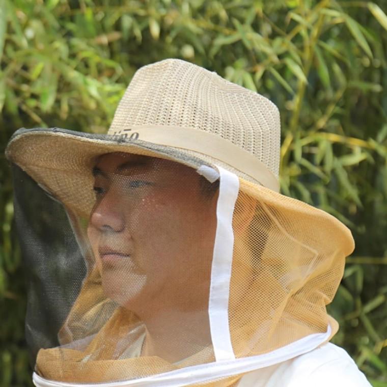 망사 방충모자 벌레차단 벌망 모자 낚시 햇빛가리개