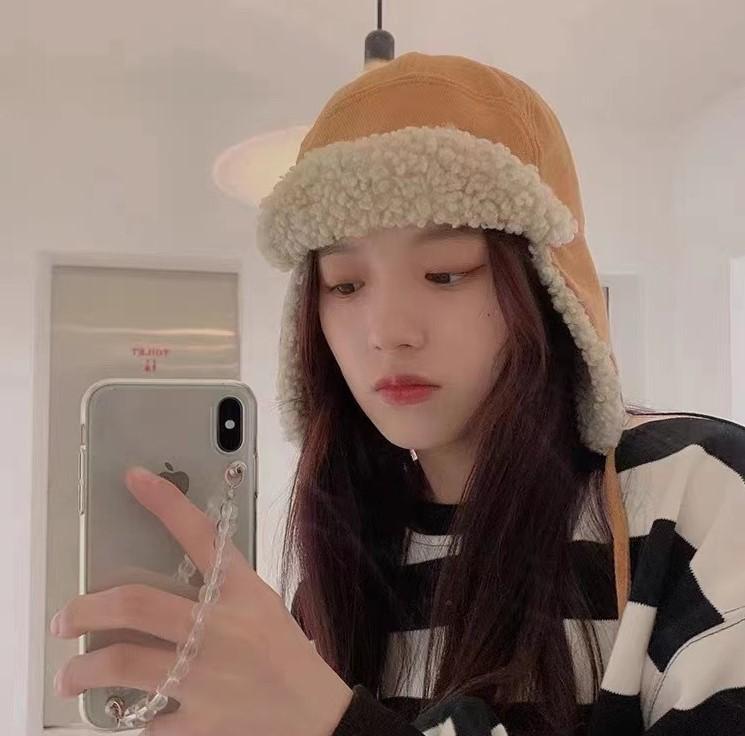 양털 귀달이 항공모자 군밤모자