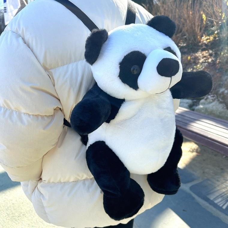 빅 판다인형 백팩 캐릭터 팬더 패션 가방