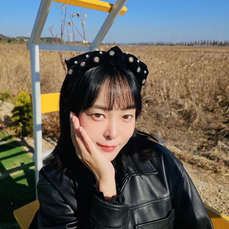 큐빅 눈꽃 장식 벨벳 리본머리띠 빅리본 헤어밴드