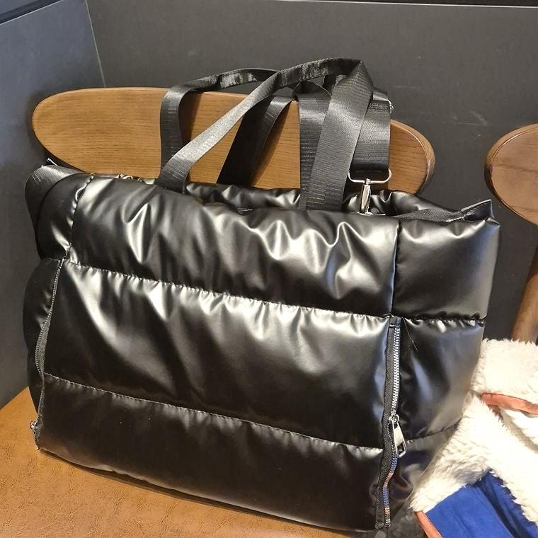 빅사이즈 55x31cm 패딩가방 빅백 보부상 가방