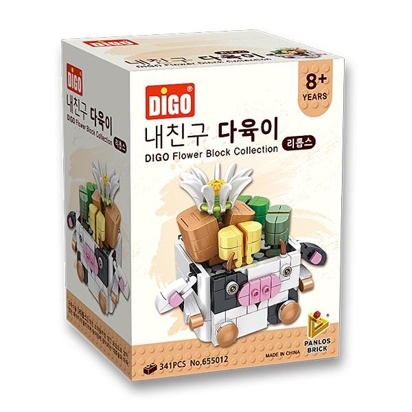 (ABM도매콜) 디고 내친구 다육이 8종 (리톱스)
