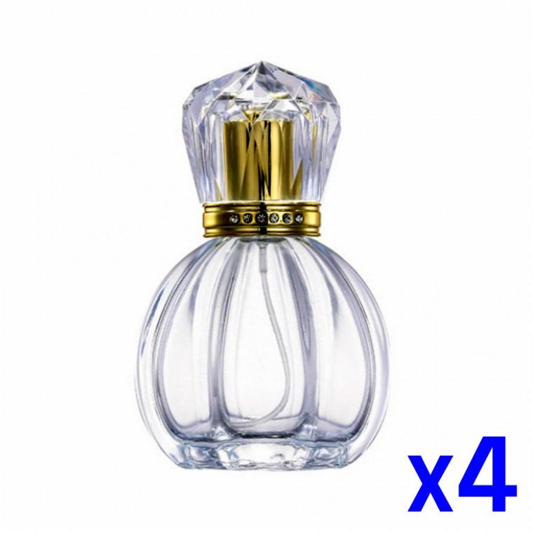 스크류넥타입 휴대용 향수공병 50ml x4개 향수병