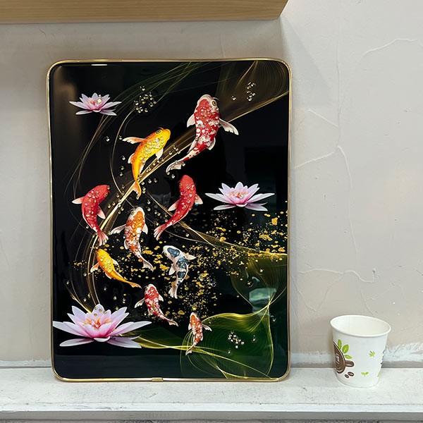 (ABM도매콜) 큐빅액자 30x40(물고기)