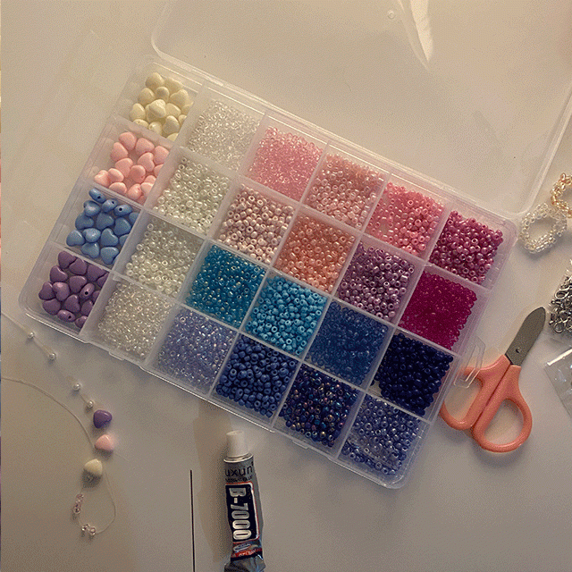 비즈 키트 DIY 만들기 세트 24color 버전3