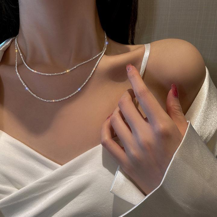 은 체인 목걸이