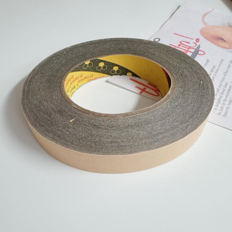 25마 1롤 22mm 헤어밴드 밴딩 마감 테이프 블랙