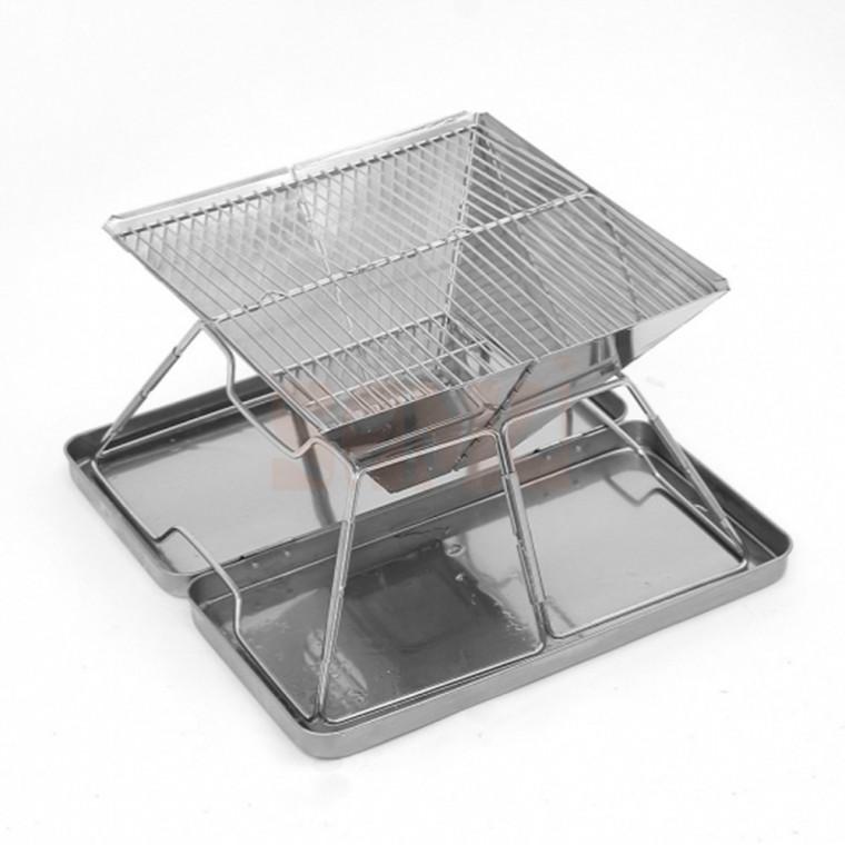 접이식 화로대39x38cm 캠핑불멍화로대 직화구이불판
