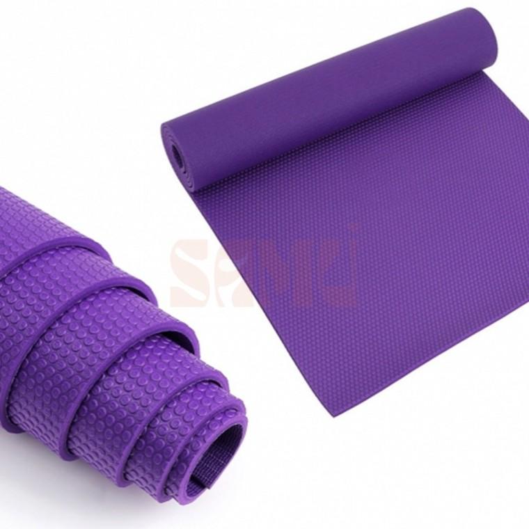 PVC 요가매트 퍼플 와이드매트 필라테스매트