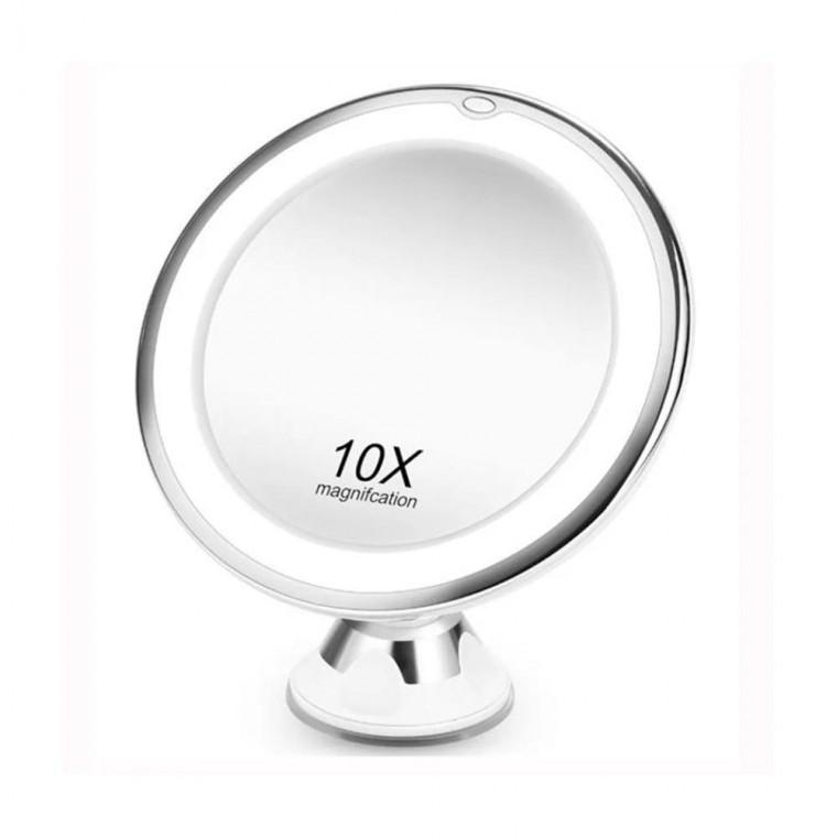 루미나D led 거울 10배율 화장 메이크업 10x 확대경