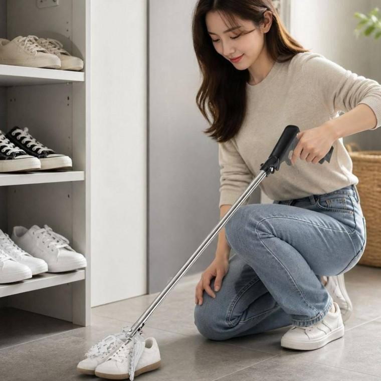 정리 철제 해루질 쓰레기 집게 신발 악어 줍기 집게