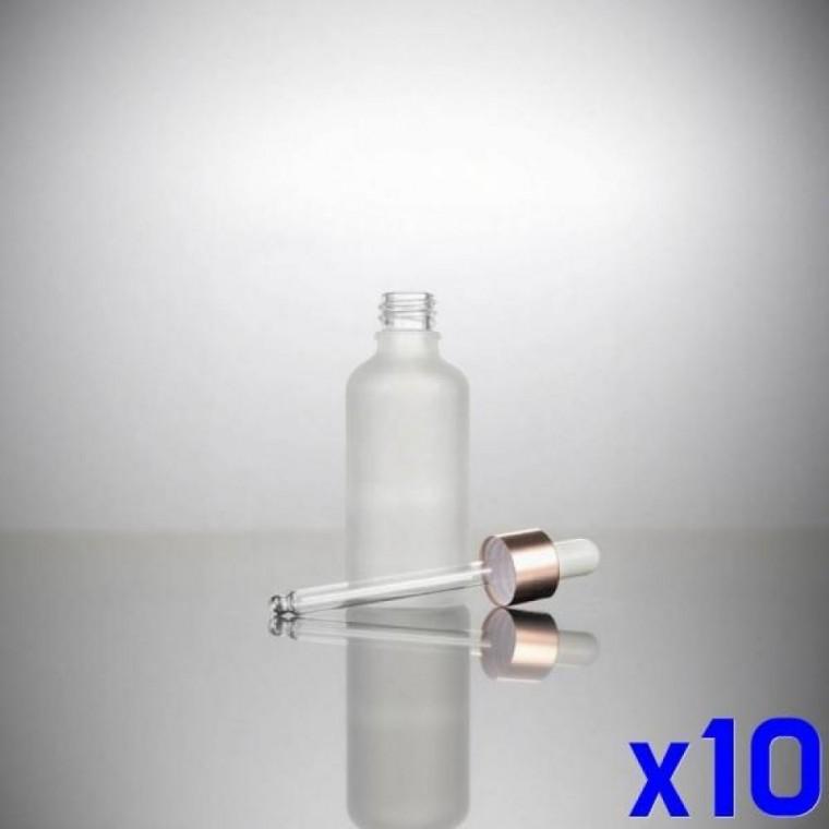 휴대용 스포이드유리병 화장품소분용기 15ml x10개