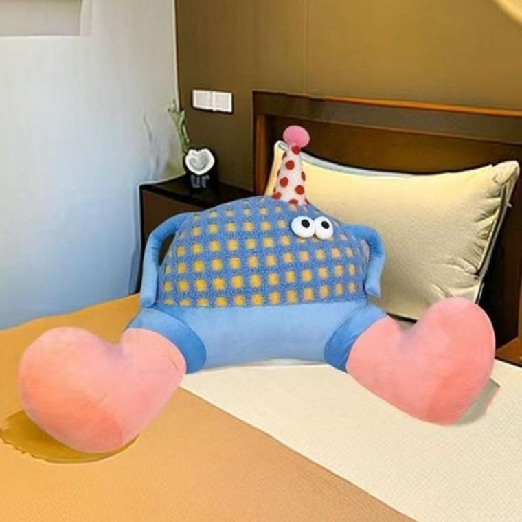 귀여운 허리 허리쿠션 쿠션 베개 의자 침대