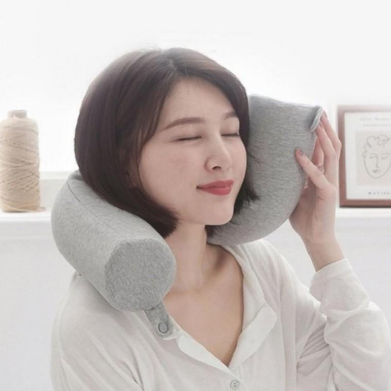 여행용목베개 낮잠용 베개 캐리어 메모리폼목쿠션 휴대용 목베개 메모리폼 기내용 목쿠션 여행용