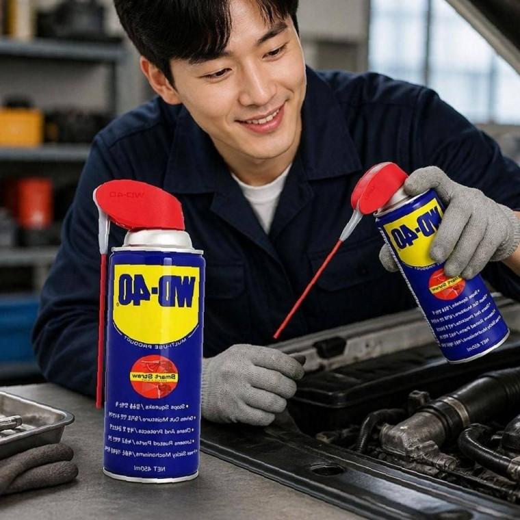 방청 방지 금속 윤활제 부식 침투성 녹 제거제 스프레이