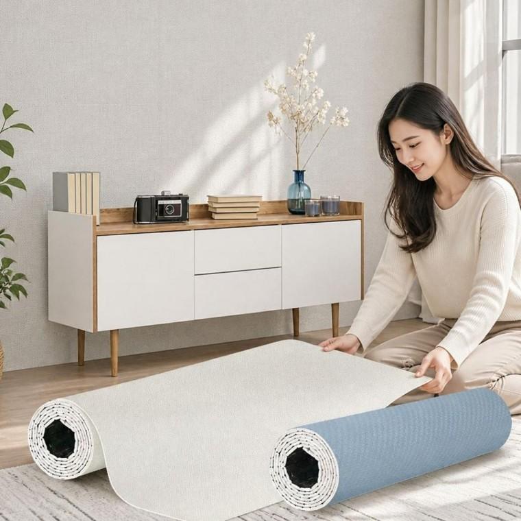 로제 폼벽지 거실 포인트 접착식 단열 벽지 쿠션 시트지