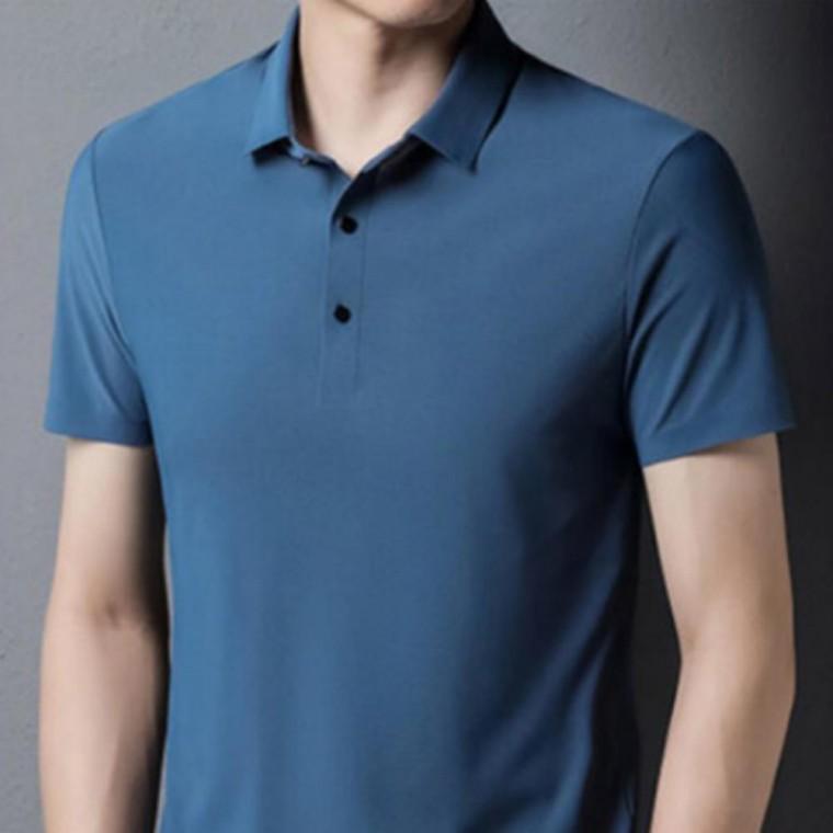 나일론 남성 여름 골프웨어 반팔 카라 운동복 티셔츠
