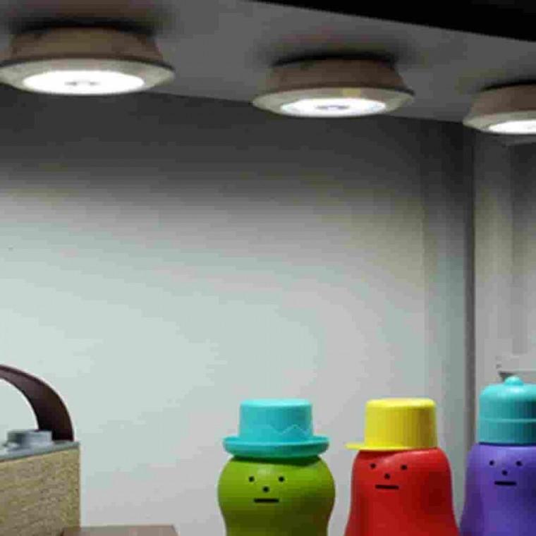 3LED 조명등 리모콘홀더 LED조명등 리모콘전등 리모콘조명 무선LED조명 리모컨등