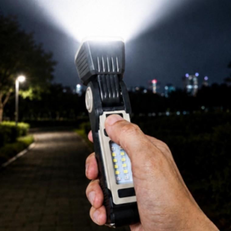 LED 야외 멀티 캠핑 랜턴 손전등 조명 라이트 후레쉬