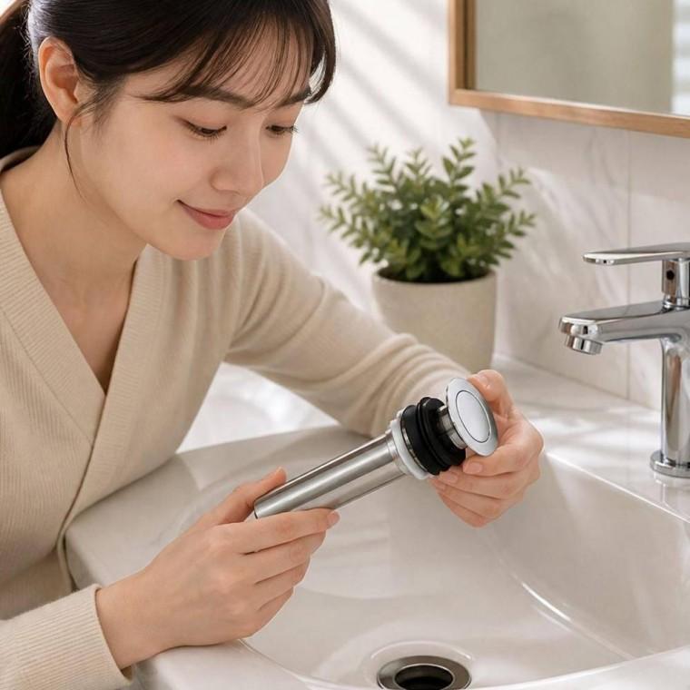 수전 팝업 배수구 욕실 자동 부속 폽업 세면대 부품