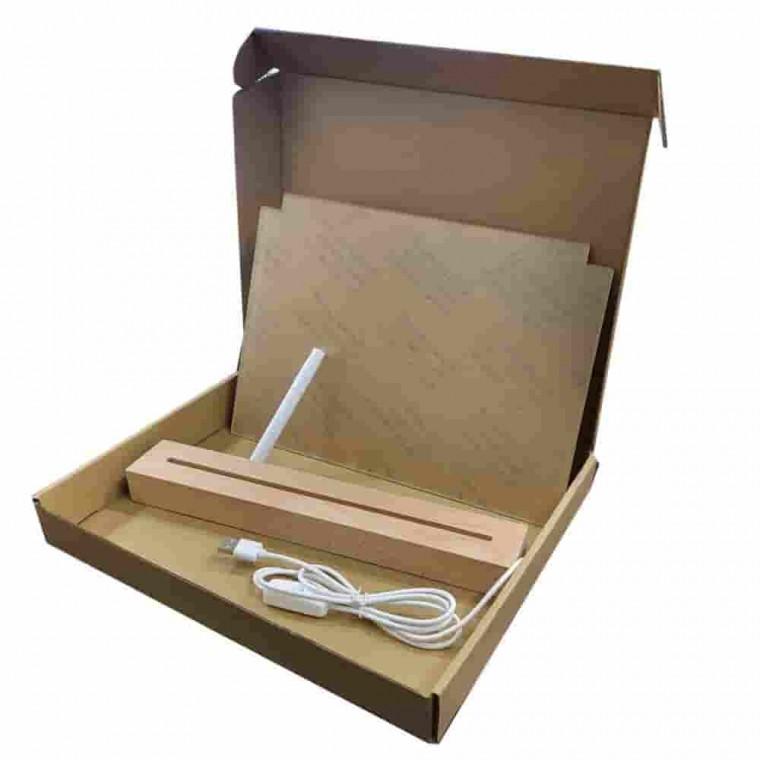 LED 메모등 대 30x20 LED스탠드 LED메모보드 탁상용메모보드 아크릴무드등 아크릴보드판