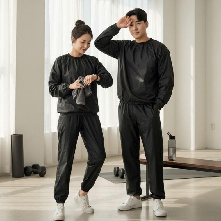 남녀 스포츠 트레이닝 상하세트