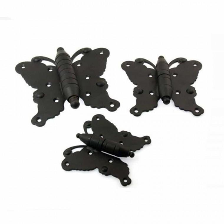 흑나비 겉경첩 65x123x20mm 가구용경첩 방문경첩 특수경첩