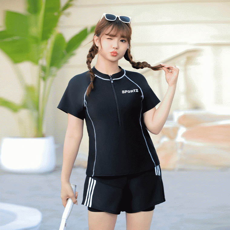 (빅사이즈)세레나 래쉬가드세트