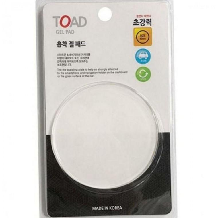 거치대 핸드폰 흡착 고정 패드 원형 대시보드 차량용