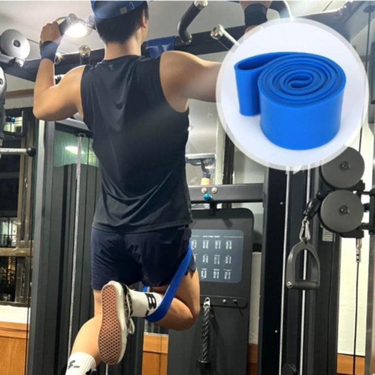 6단계 풀업밴드 턱걸이 도움 철봉 튜빙 근력 운동 탄성밴드 저항밴드 맨몸 운동 코어