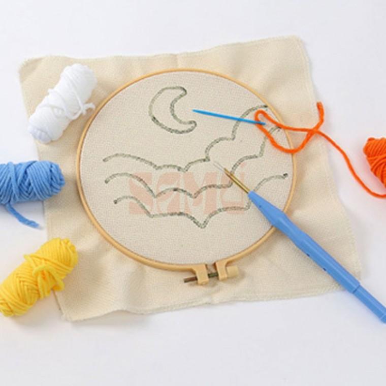 펀칭 자수 패키지 밤하늘 DIY 털실