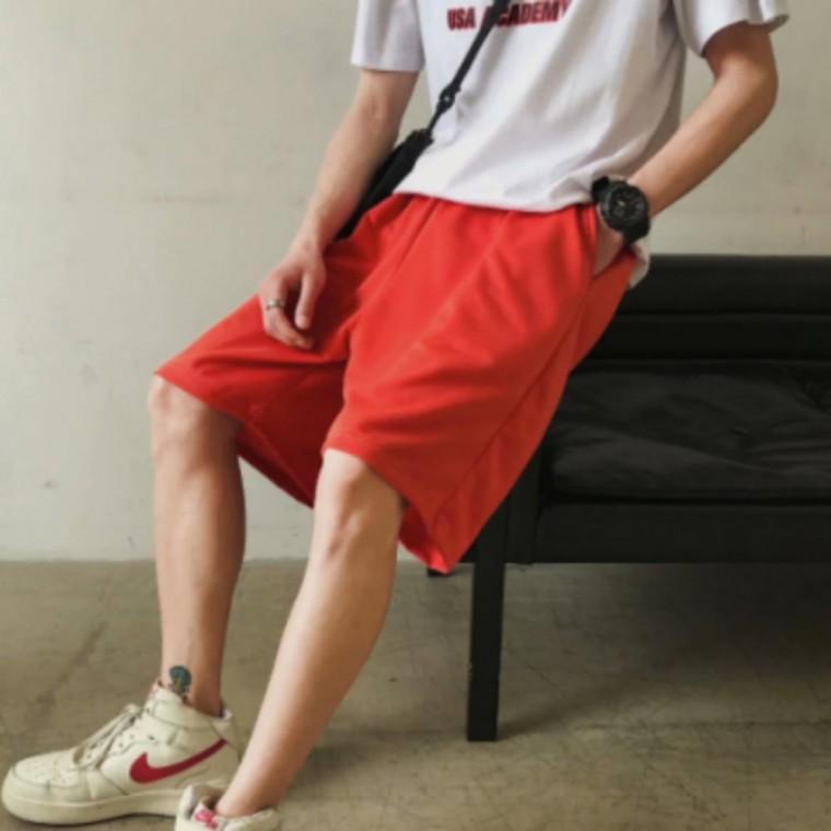 남성 데일리 밴딩 면 반바지 여름 외출용 시원한 하프팬츠