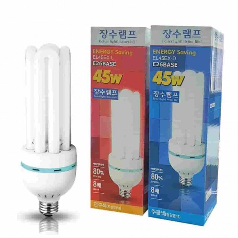 45W 삼파장전구 26mm소켓업소용 방등 LED삼파장 전구램프 LED전구 LED램프