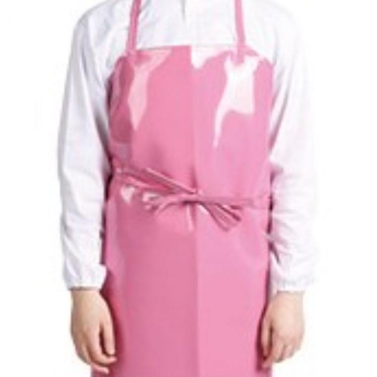 핑크 넓은끈 롱앞치마 주방앞치마 정육점앞치마 시장앞치마 H형앞치마 양면방수