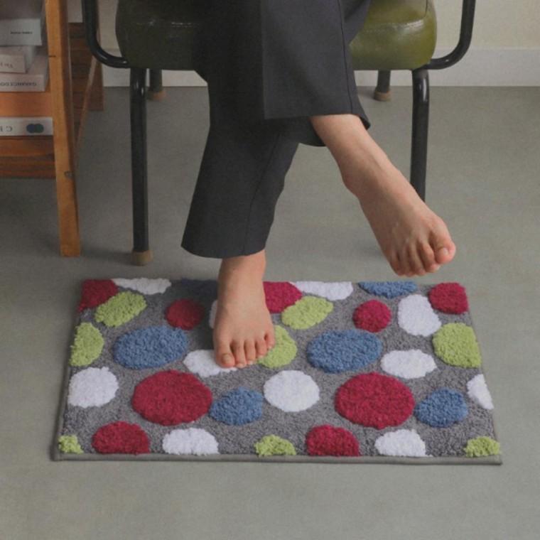 화장실 발매트 주방 현관 욕실 논슬립 푹신한 돌맹이
