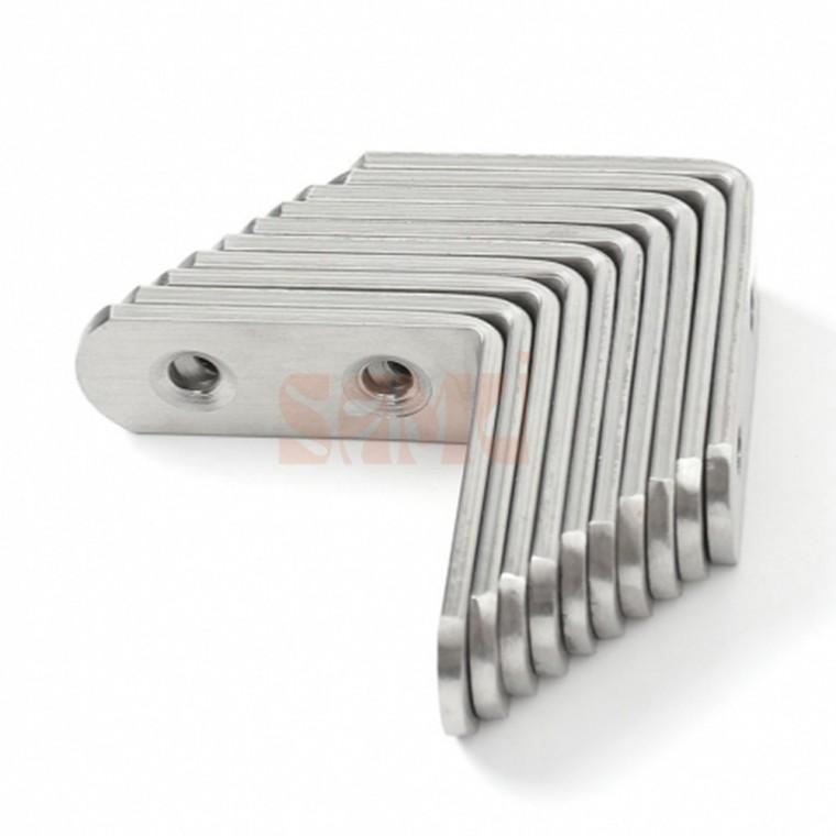 스테인리스 꺽쇠 50x50mm 꺽쇠철물 철물꺽쇠
