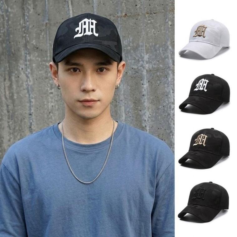 밀리터리 자수 메쉬 통풍 볼캡모자