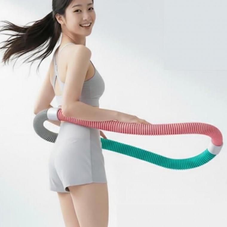 허리 라인관리 스프링 고탄성 홈트 무소음 뱃살 훌라후프