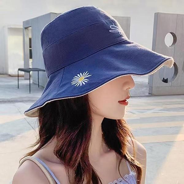 내추럴 캐주얼 4컬러 여행 포인트 버킷햇 SSH-216