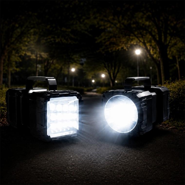 동시양면사용 LED 충전식 멀티 야외 랜턴 투광기 후레쉬 서치라이트 W846
