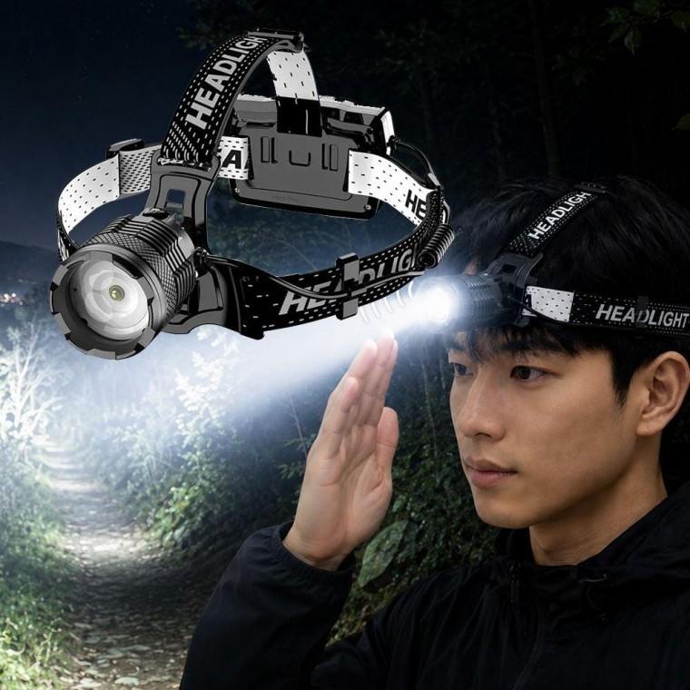 LED 충전식 야외 해루질 랜턴 헤드랜턴 라이트 후레쉬