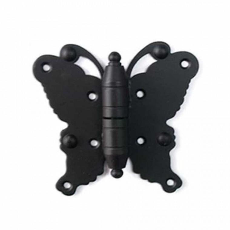 흑나비 겉경첩 80x152x30mm 문짝경첩 나비경첩 가구부자재